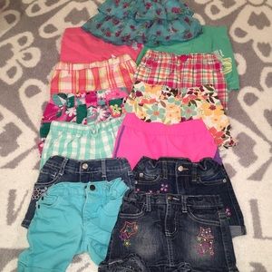 3T shorts and skorts